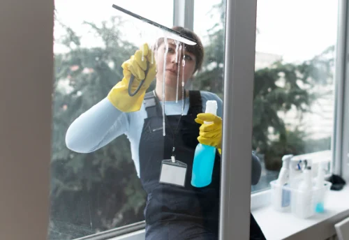 Nettoyage de vitres intérieures et extérieures au Val d'Hazey